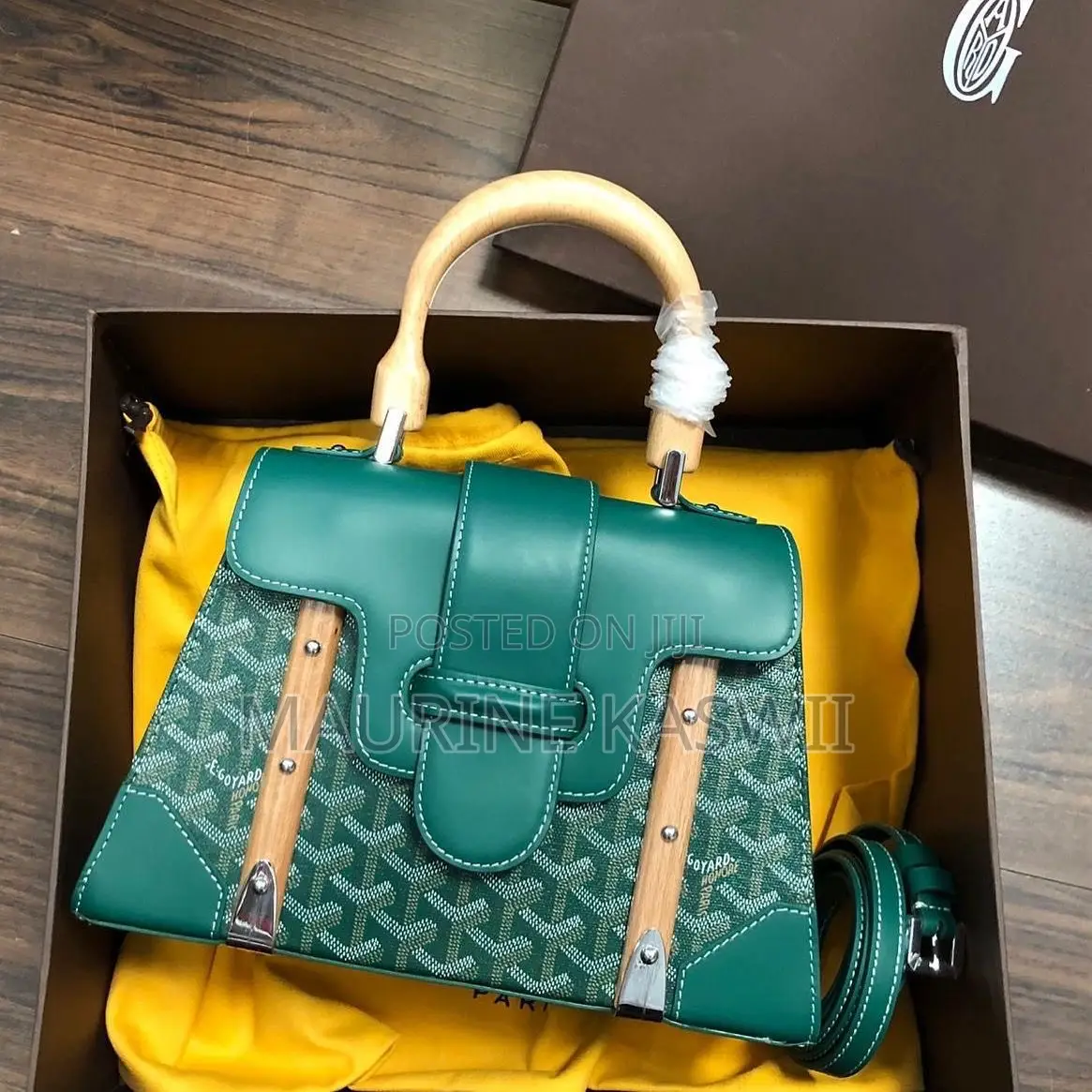 Goyard Bag Green