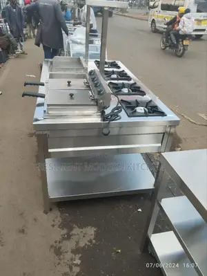 Commercial Ss Combined Cooker Heavy Duty