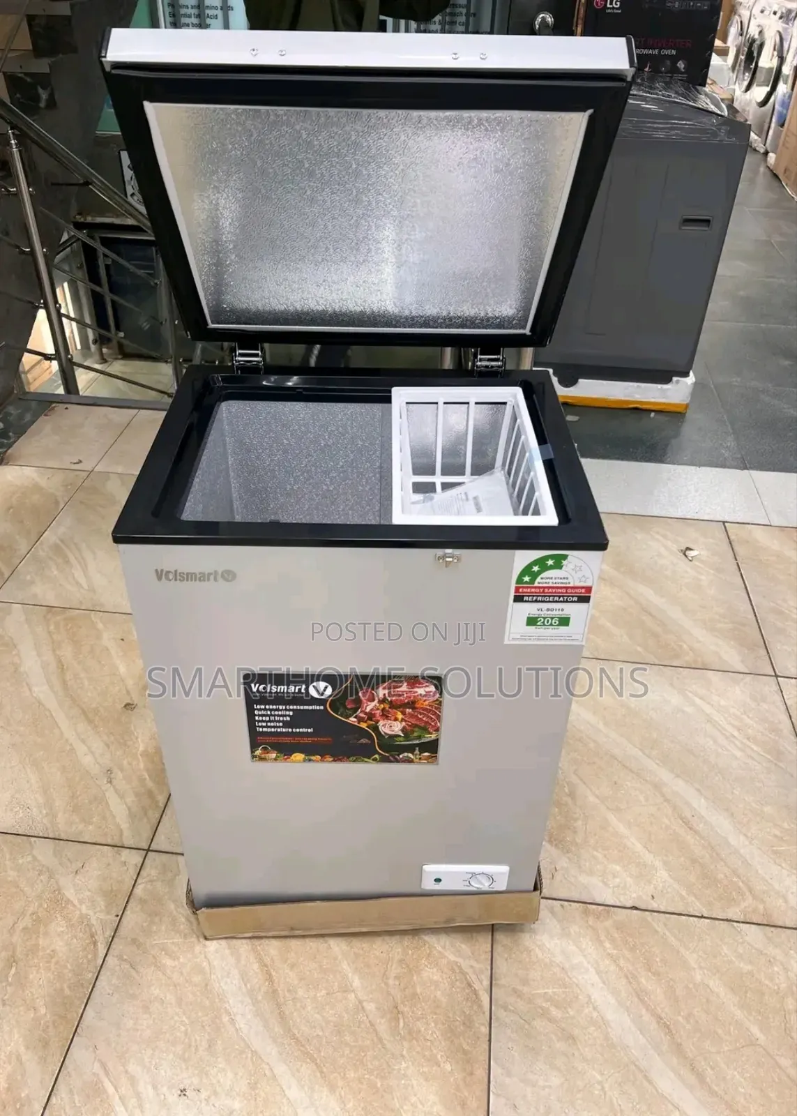 110litres Volsmart Chest Freezer