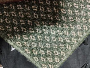 Dotted Green Wall to Wall Floor Carpets Supply and Installation