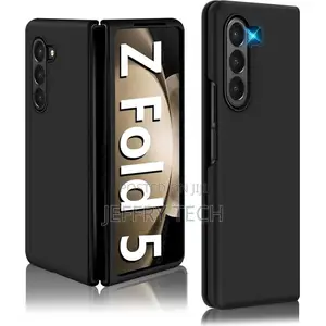 Samsung Galaxy Z Fold 5 Liquid Silicone Case-Black