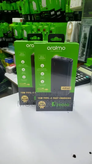 Oraimo Opb-1200 Traveler 15 Flash 20000mah 15w Power Bank