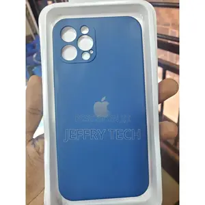 iPhone 12 Pro Silicone Cover -Blue