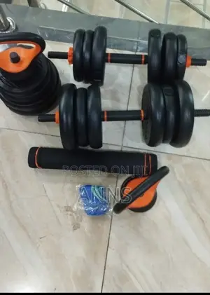30kgs 6 in 1 Kettlebell Weights Gym Set (Adjustable)