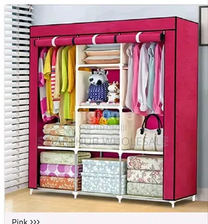 Metallic 3column Wardrobe