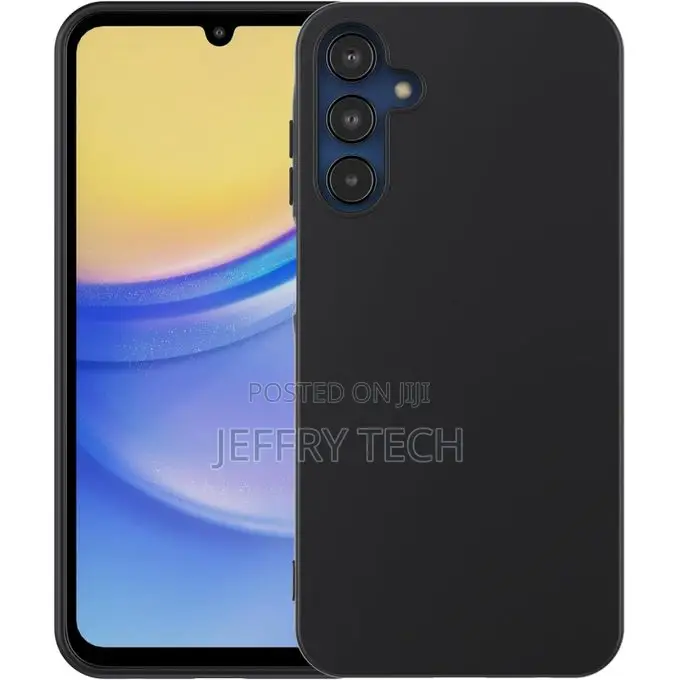 Samsung Galaxy A15 Thin Phone Case, Gel Pudding Soft Silicone Phone Ca
