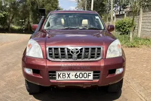 Toyota Land Cruiser Prado 2007 Maroon