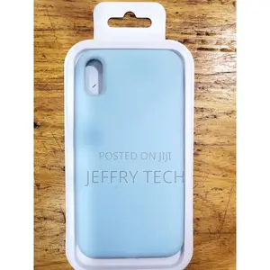 iPhone Xr Silicone Case-Blue