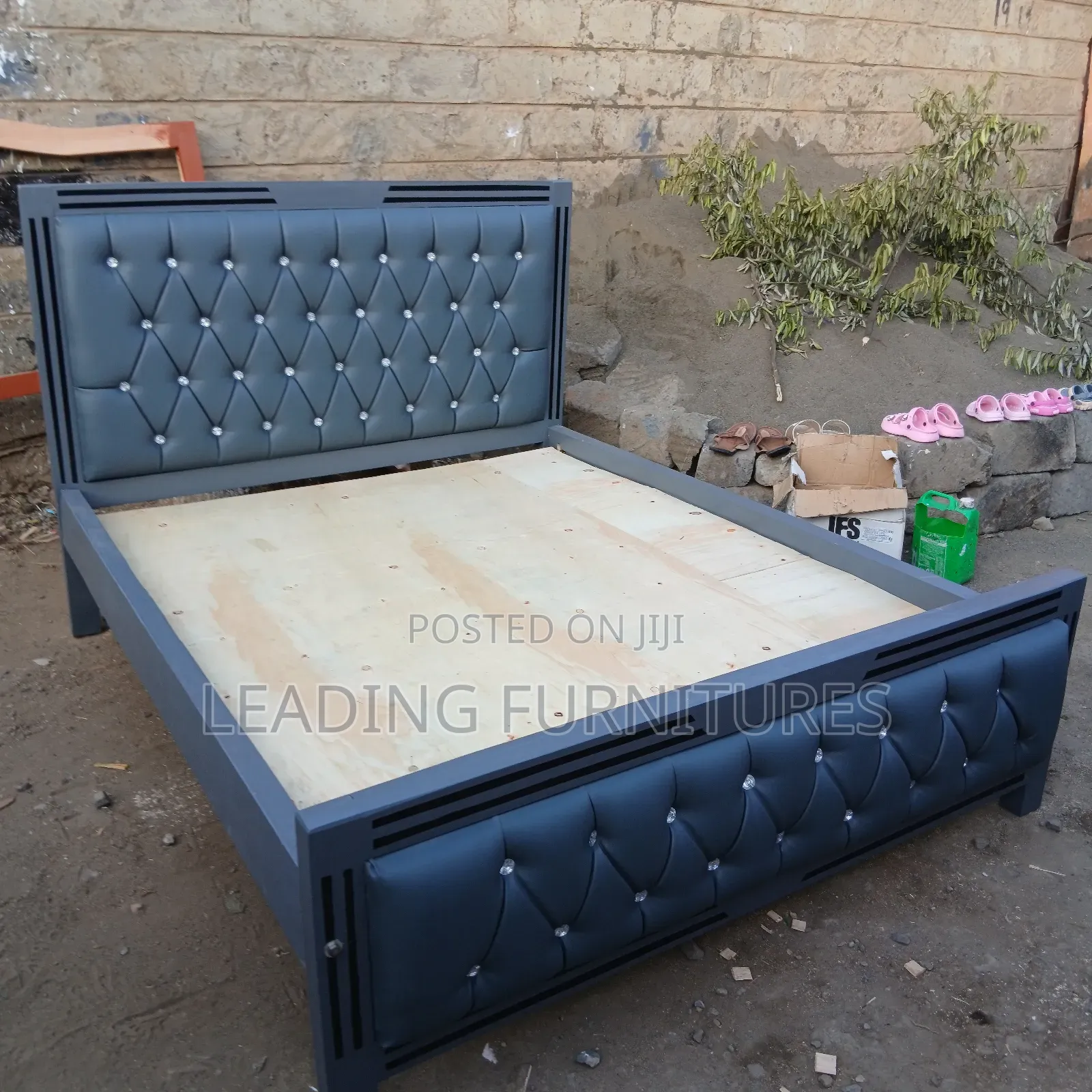 5x6 Mocket Bed Gray