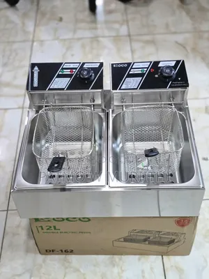 Double Chips Fryer 12l-Eoco Double Deep Fryer