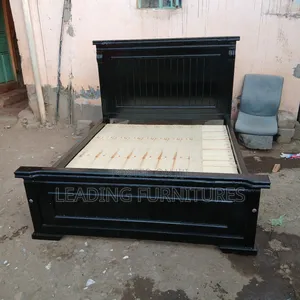 5x6 Bord Bed Black