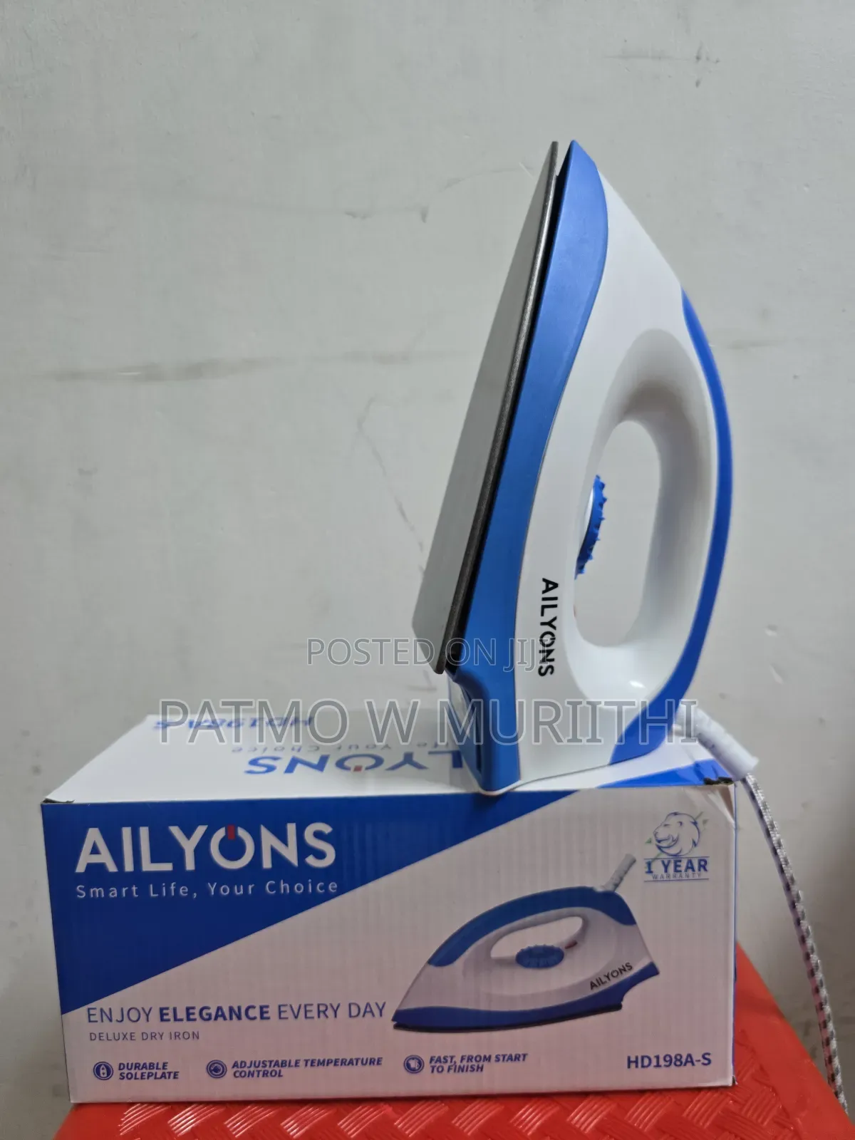 Iron Box, Ailyons Dry Iron Box