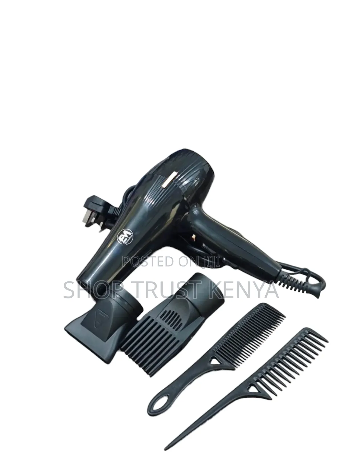 Electromate Commercial Hairdryer, Blowdryer With Accessories