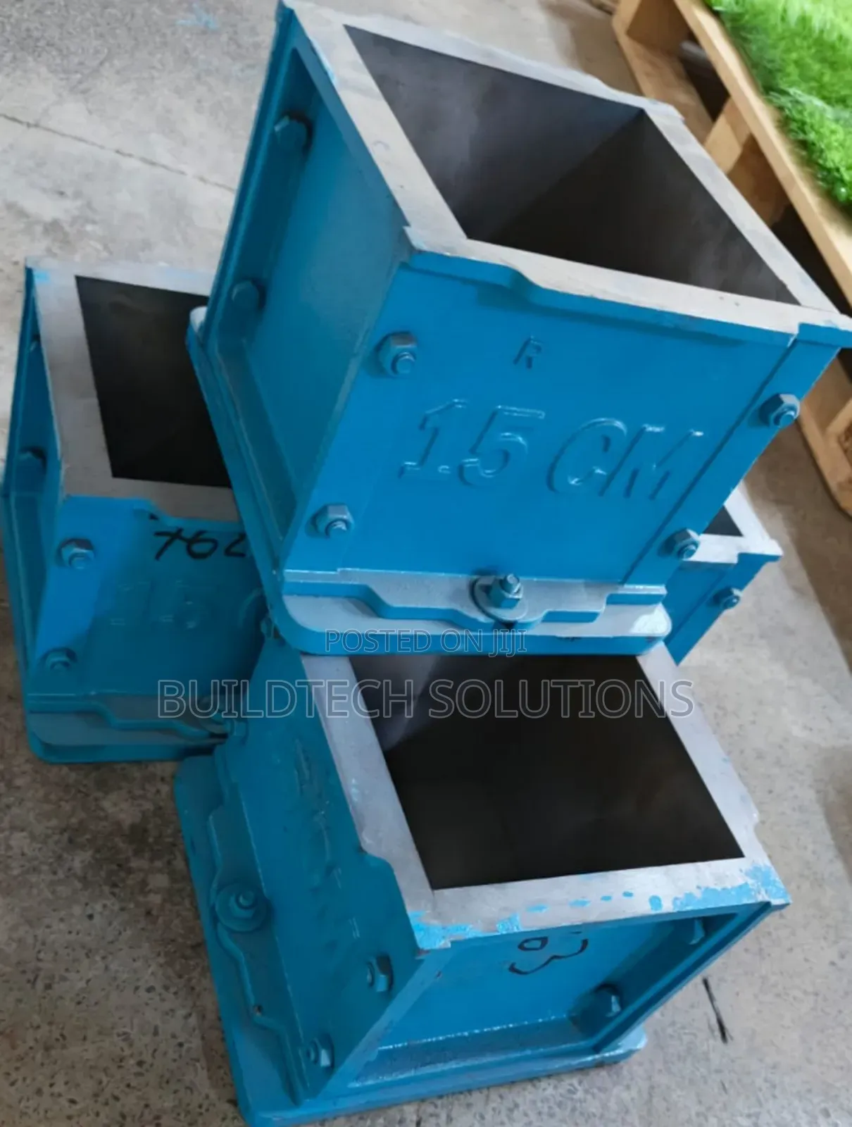 Concrete Cube Mould - High Strength Cast Iron