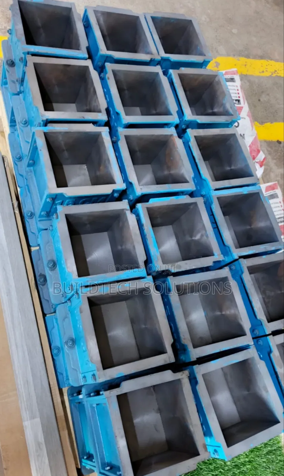 Concrete Cube Mould - High Strength Cast Iron