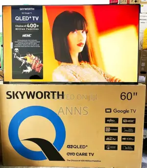 2025 Latest Model Skyworth 60 Inch Qled Tv