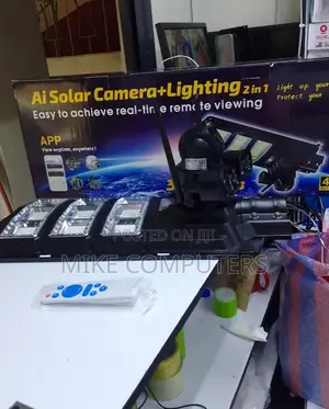 2 in 1 Solar Street Light 4g Solar Camera 4mp 450wats 4g Sim