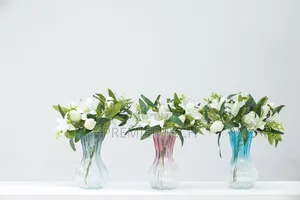 20cm High 800ml Flower Vase Now Available in 3 Colours