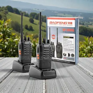 Baofeng Walkie Talkie Radio Calls 2 Pieces Premium 3-5km Range Device