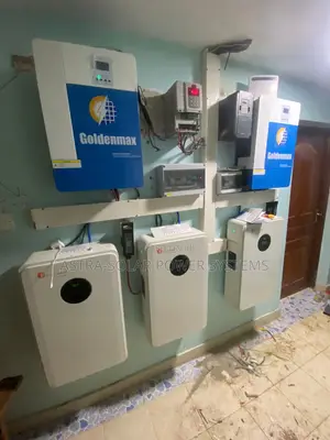 Heavy-Duty Off-Grid Solar System – 2×5kva Inverters 30kwh Battery