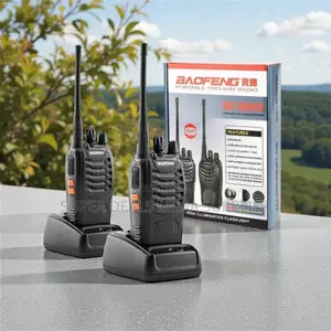 Walkie Talkie Radio Calls 2 Pieces Bf-888s Super Quality 3-5km Range