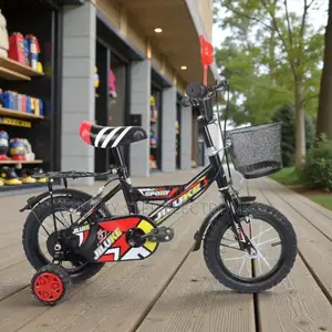 12,14,16 Inch 2–11 Years Kids Cartoon Bike With Thick Tyres for Grip