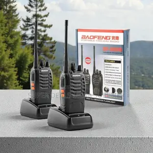 Bf-888s Walkie Talkie Radio Calls 2 Pieces Best Performance 3-5km Set