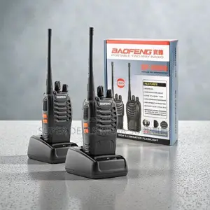 Walkie Talkie Radio Calls Bf-888s 2 Pieces Ultra High Quality 3-5km