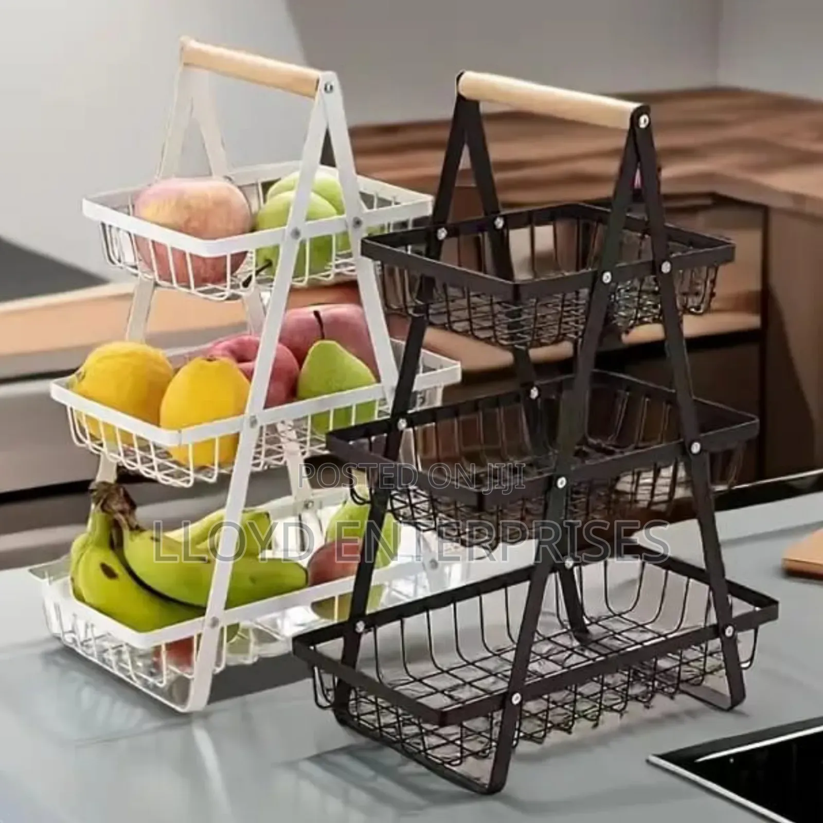 Metallic Kitchen Rack