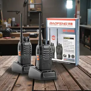 Baofeng Bf-888s Rechargeable 2- Way Security Walkie Talkie 16 Channels