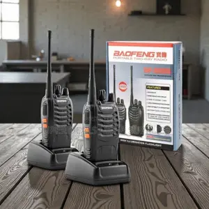 Baofeng Bf-888s 5km Range Durable Handheld 16- Channel Walkie Talkie