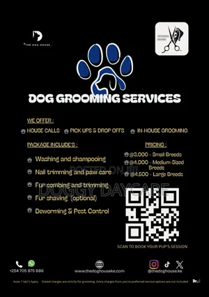 Professional Dog Grooming