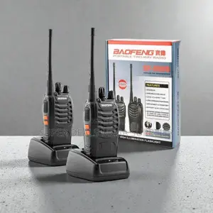 Baofeng Bf-888s Handheld 2- Way Radio 5km Range With Durable Build