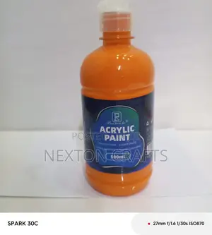 Orange 500 Ml Acylic Paint