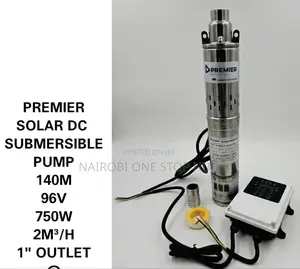 Dc Solar Submersible Pump. 140m 96v