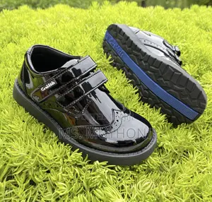 Boys Double Velcro Strap Closure Brogue-Style Crabs Toe Size 25-30