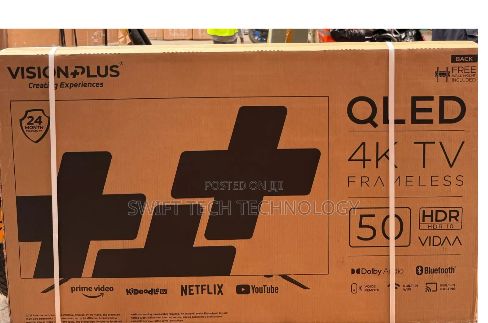 Visión 50 Inches Qled Frameless