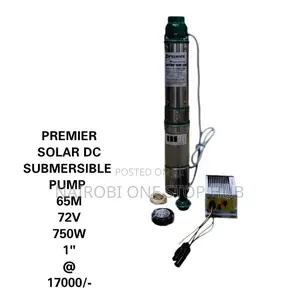 65m Premier 750w Dc Solar Submersible Pump 72v