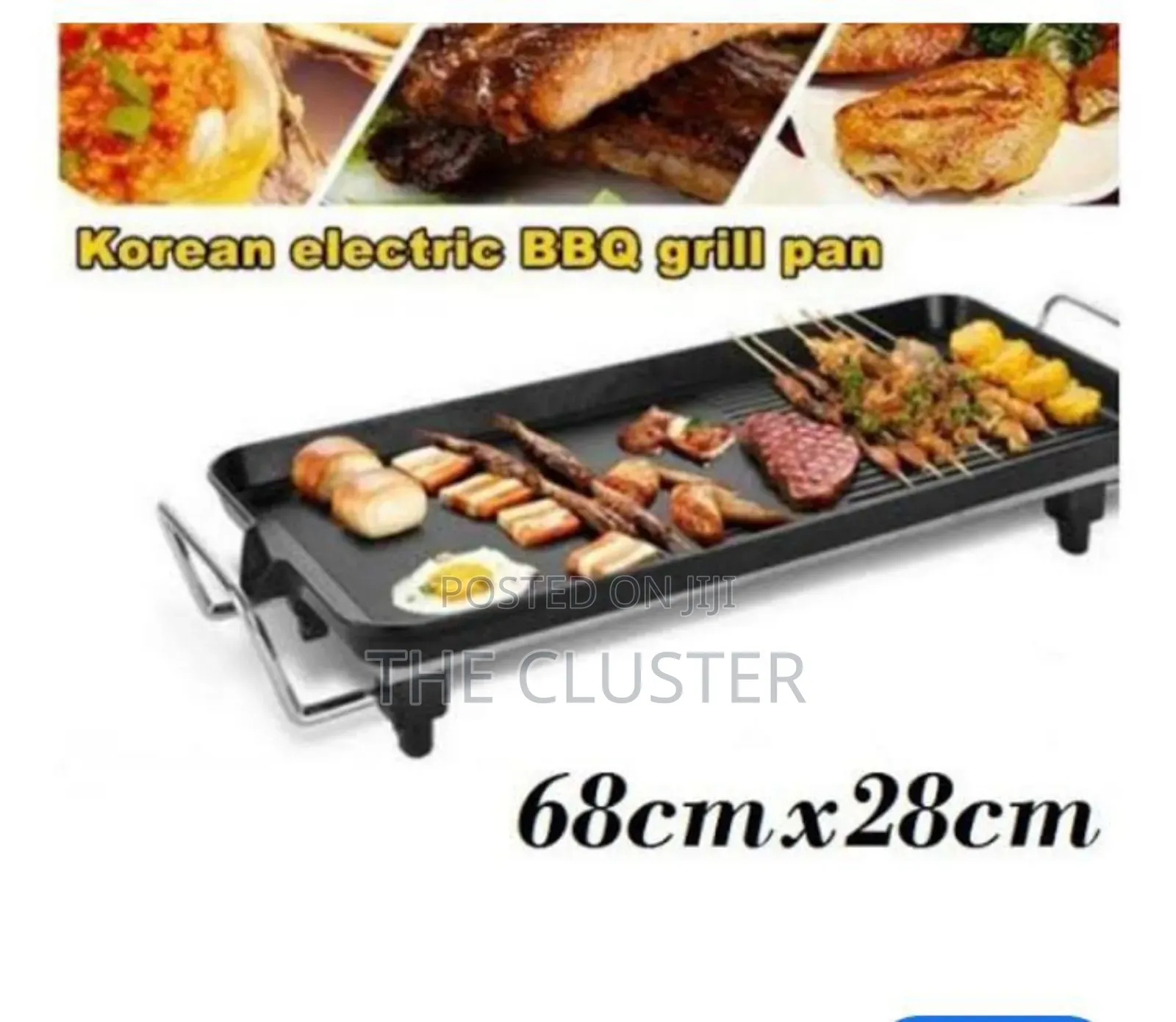 *Electric BBQ Grill Pan,