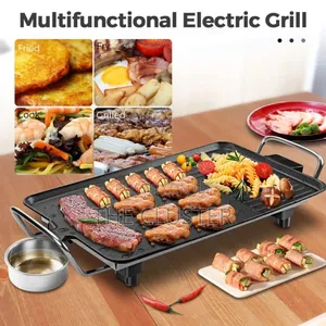 *Electric BBQ Grill Pan,