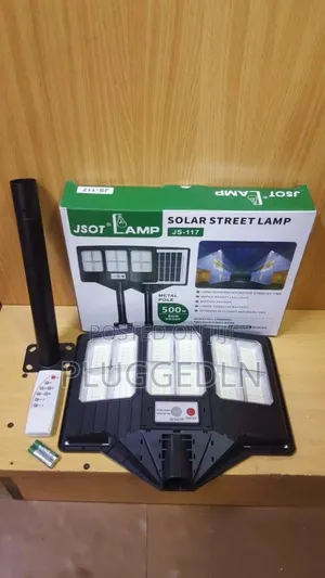 Jsot 500w Solar Street Lamp (Model Js-117).With Motion Sensor