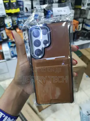 Lettas Samsung Galaxy S25 Ultra Leather Back Case With Card Holder