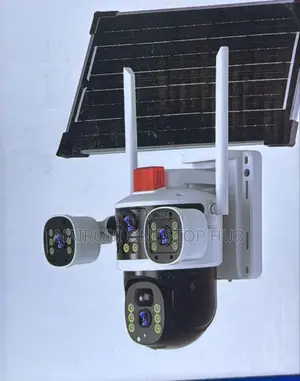 Ai Solar Camera 3-in-1 4g, a Solar-Powered Outdoor Security Camera.