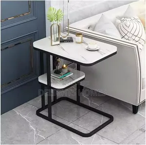 Luxury Marble Textured Side Table_ex
