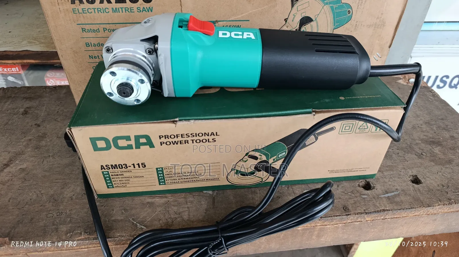 4" Dca Angle Grinder750watts /Dca Grinder 4 Inch