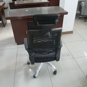Swivel Headrest Front Office Seat