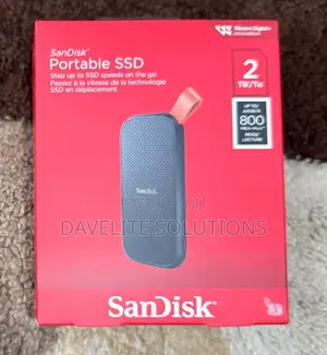 Sandisk E30 Portable External SSD 2tb, Gen 2 – Sdssde30-2t00-G26