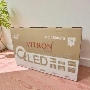 Vitron 43 Inch Qled Smart Android Tv With Digital Inbuilt Decoder
