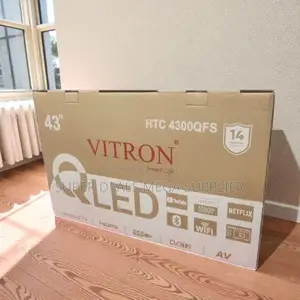 Vitron 43 Inch Qled Smart Android Frameless Tv With Crisp Picture