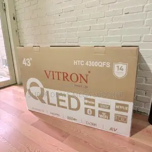Vitron 43 Inch Qled Smart Android Tv With Dual Connectivity